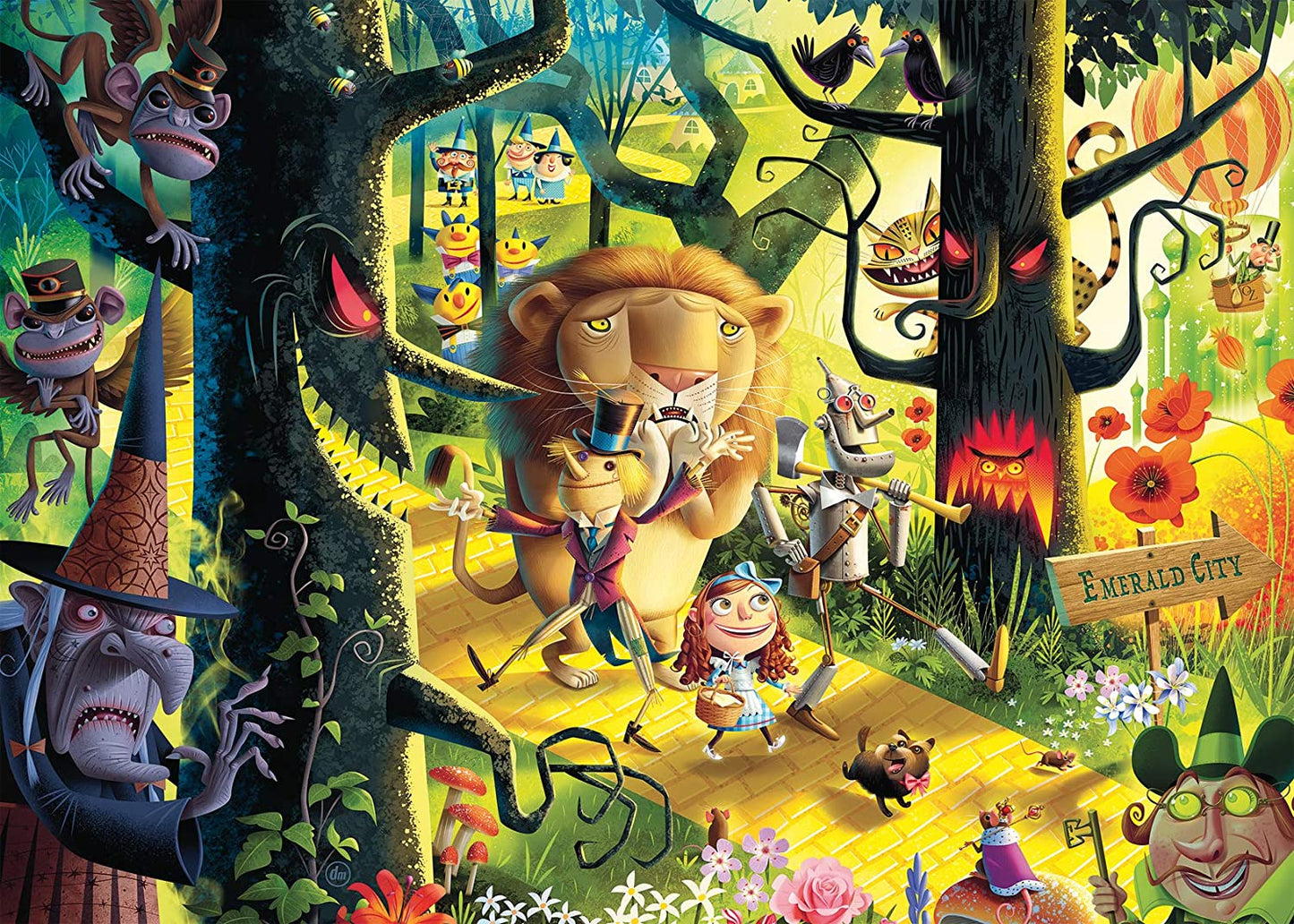 Ravensburger Lions & Tigers & Bears, Oh My! (1000 Pieces)