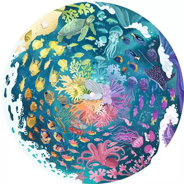 Ravensburger Circle of Colors: Ocean  (500 Pieces)