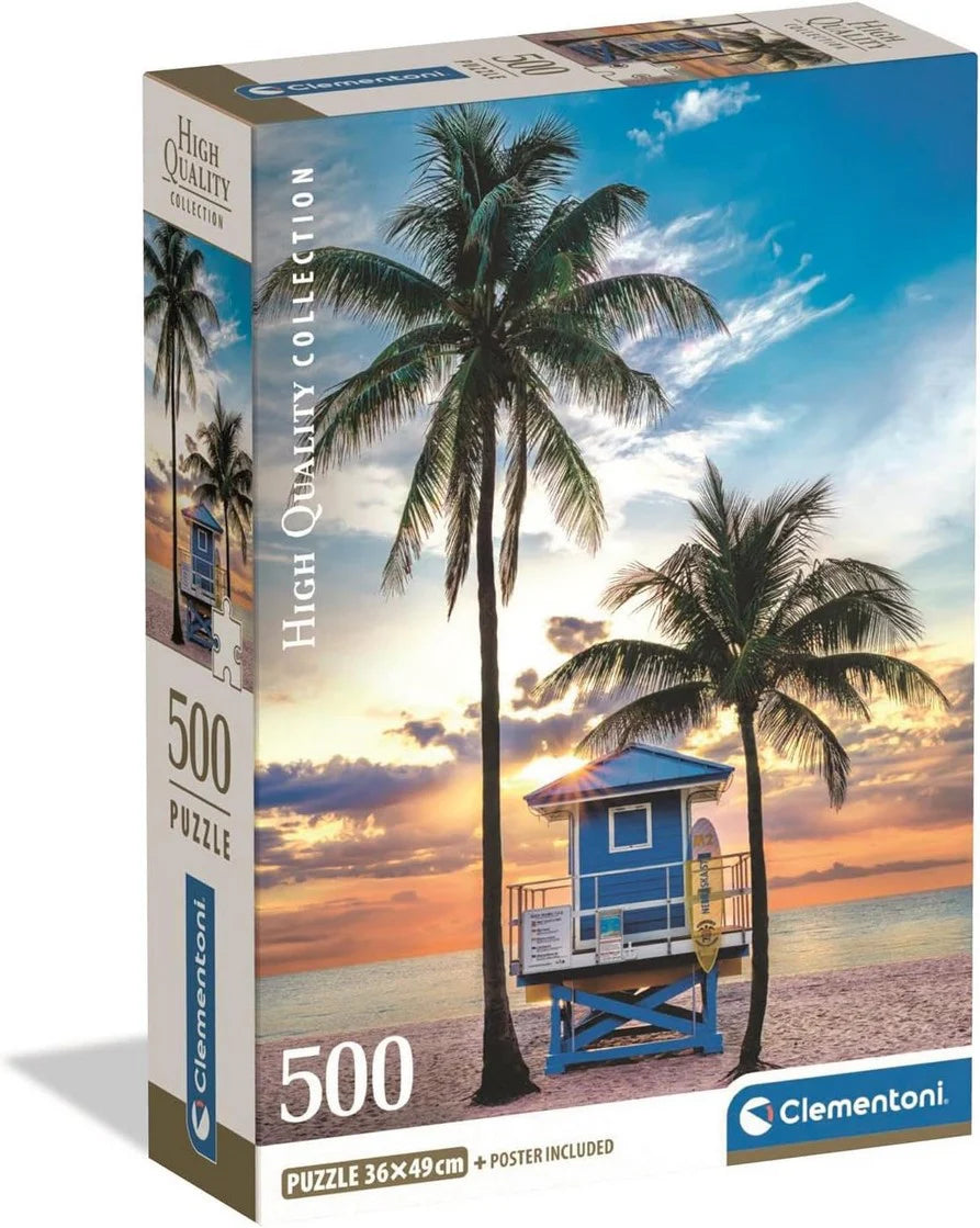 Clementoni Miami Beach Florida (500 Pieces)