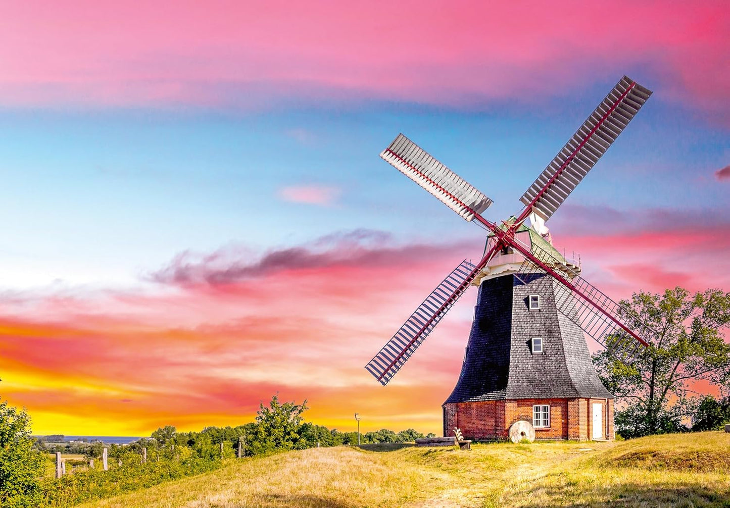 Ravensburger Puzzle Moment The Windmill of Klütz (300 Pieces)