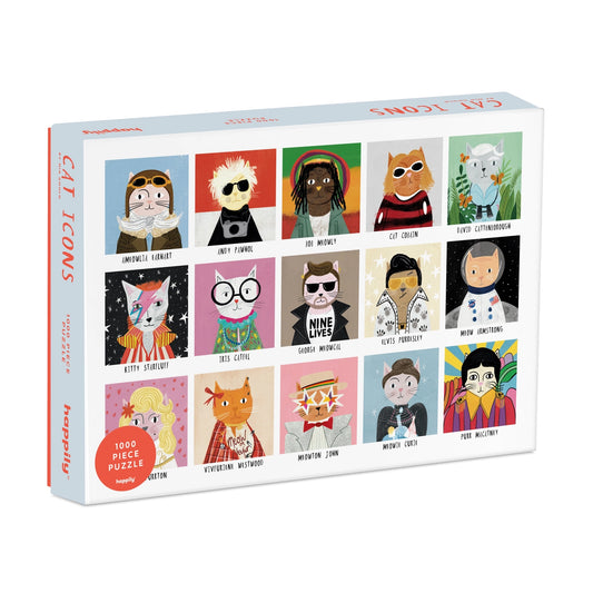 Happily Cat Icons (1000 pieces)