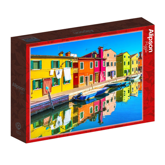 Alipson A Break in Burano, Italy (1000 Pieces)