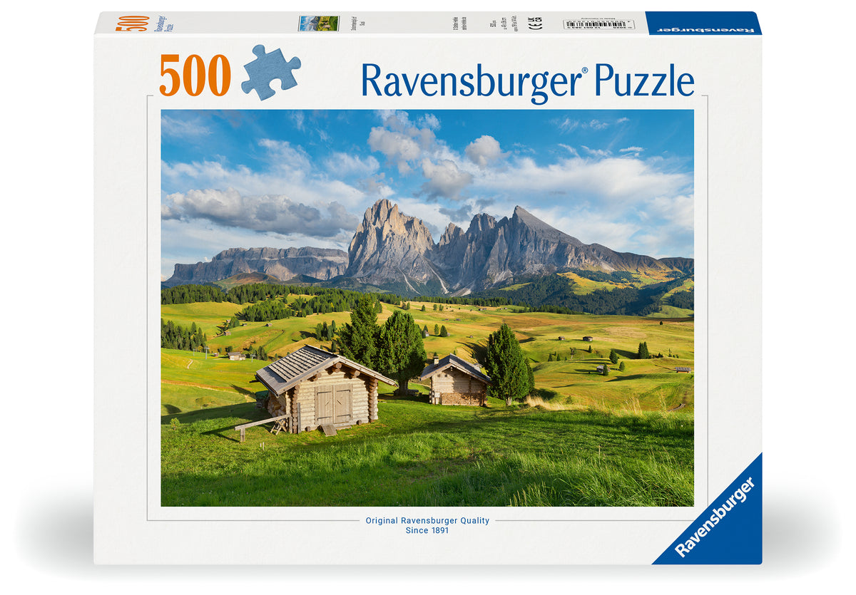 Ravensburger Dolomitenidyll of Slusi (500 Pieces) - DAMAGED