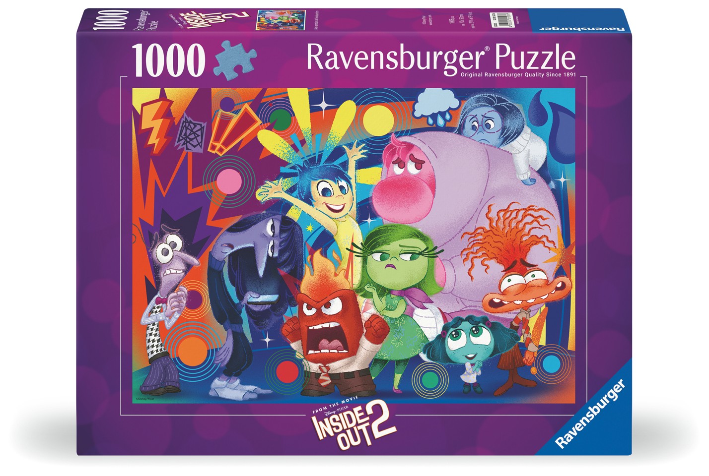 Ravensburger Inside Out 2 (1000 pieces) - DAMAGED