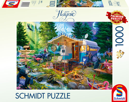 Schmidt Caravan in the Mountains (1000 pieces) - DAMAGED